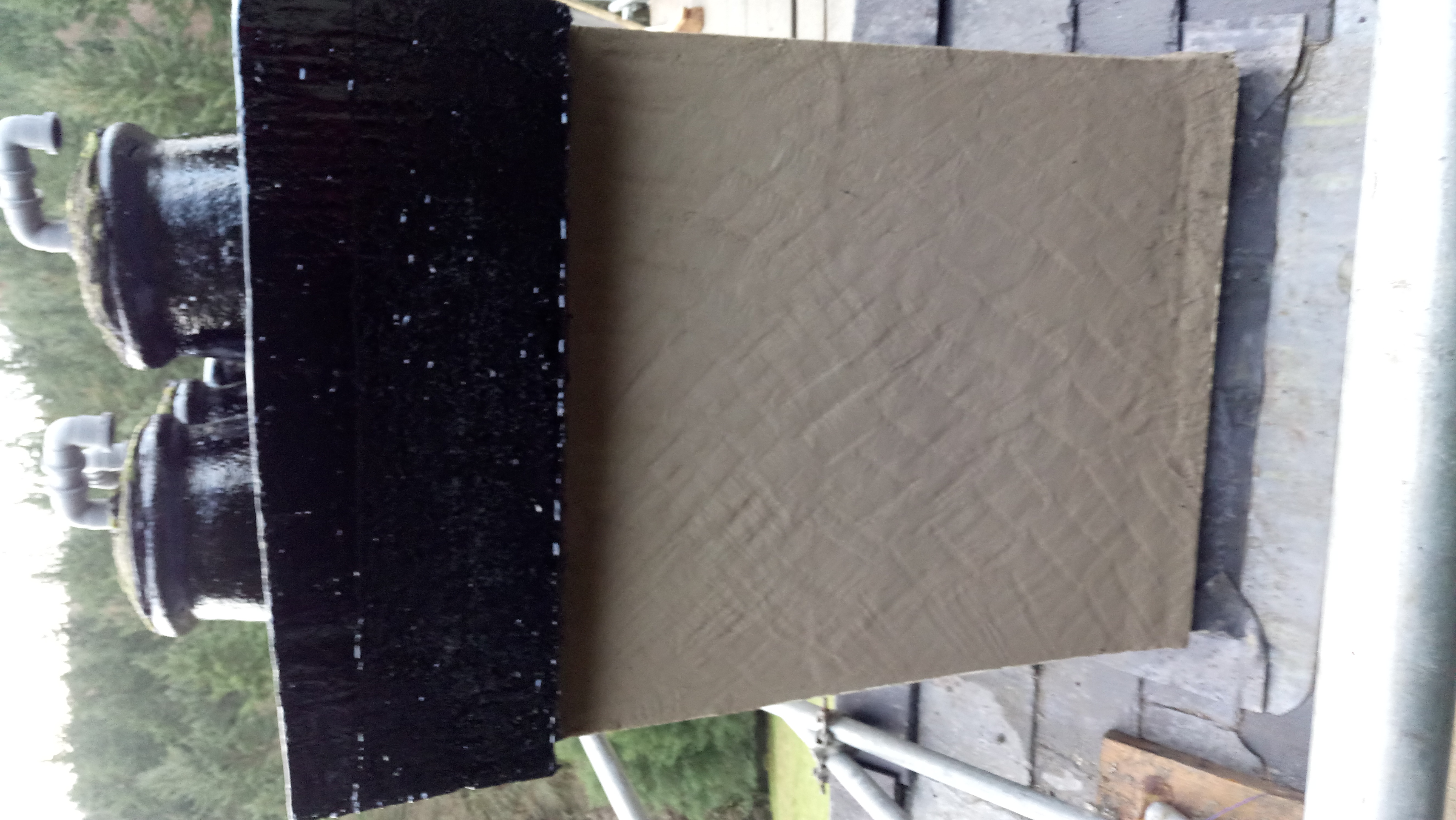 Exterior Masonry Painting – White Render Finish, North Wales