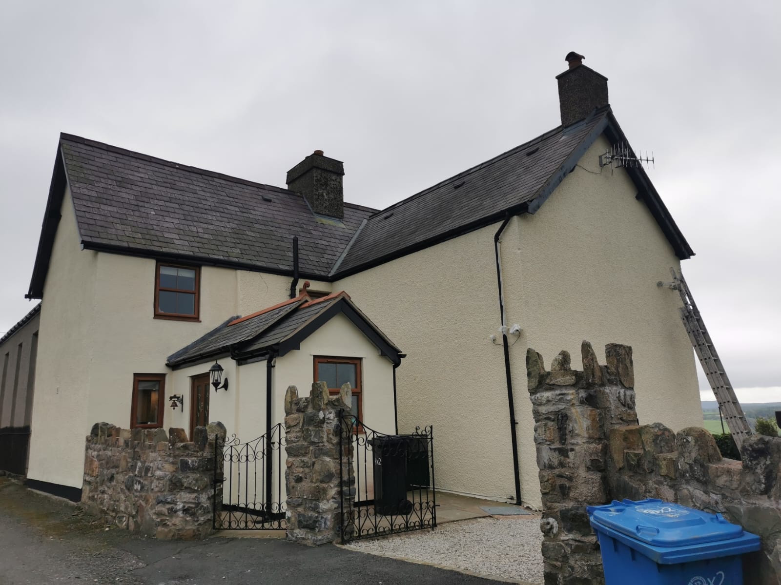 Welsh Farmhouse Slate Roof Replacement